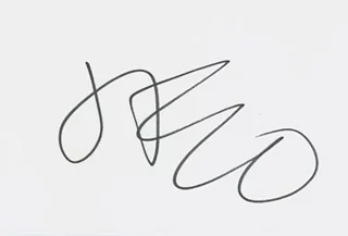 James Franco autograph