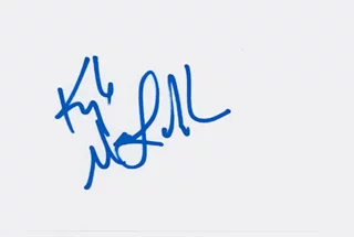 Kyle MacLachlan autograph