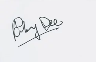 Ruby Dee autograph