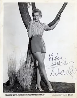 Deborah Kerr autograph