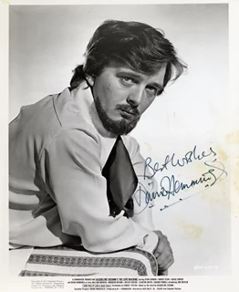 David Hemmings autograph