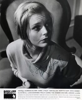 Carol Lynley autograph