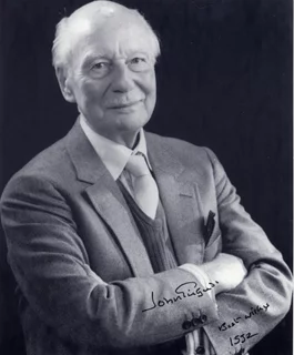 John Gielgud autograph