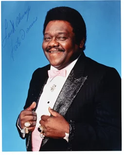 Fats Domino autograph