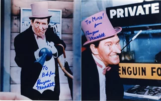 Burgess Meredith autograph