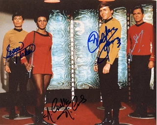 Star Trek autograph