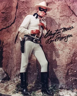 Clayton Moore autograph