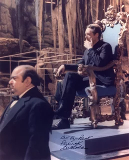 Patrick McGoohan autograph