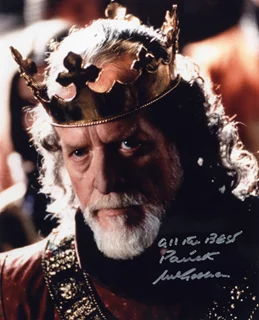 Patrick McGoohan autograph