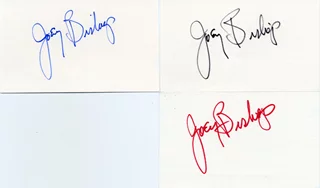 Joey Bishop autograph