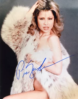 Pia Zadora autograph