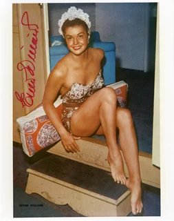 Esther Williams autograph