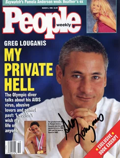 Greg Louganis autograph