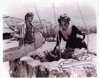 Claudia Cardinale autograph