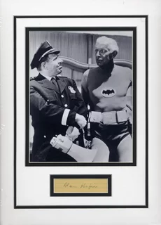 Alan Napier autograph