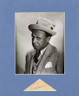 Eddie Rochester Anderson autograph