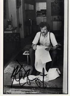 Kurt Vonnegut autograph