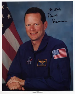 David Brown autograph