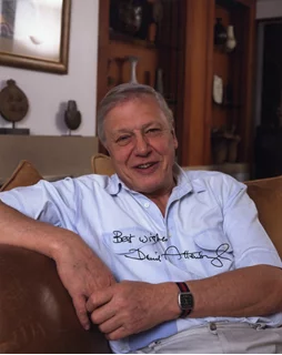 David Attenborough autograph