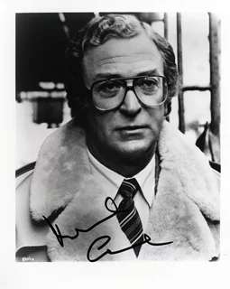 Michael Caine autograph