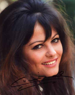 Claudia Cardinale autograph
