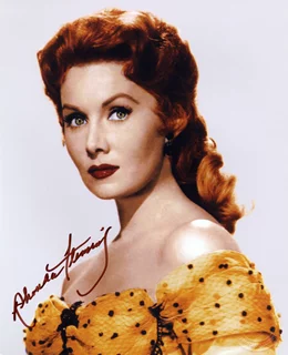 Rhonda Fleming autograph