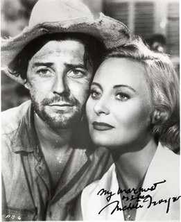 Michele Morgan autograph