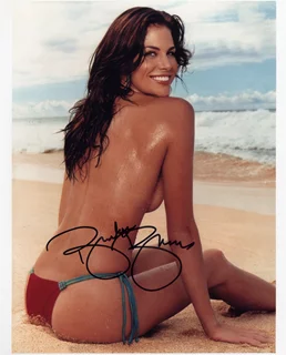 Brooke Burns autograph