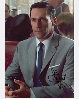 Jon Hamm autograph