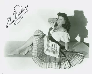 Elena Verdugo autograph