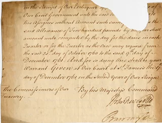 English Prime Minister autograph