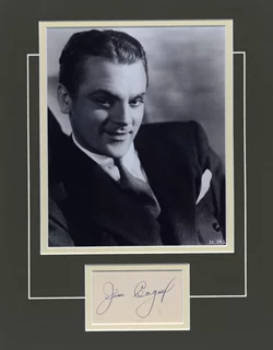 James Cagney autograph