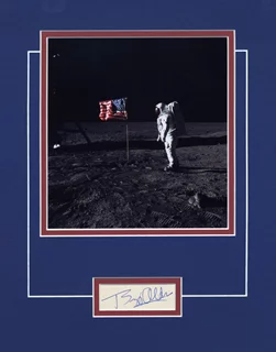 Buzz Aldrin autograph