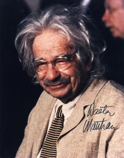 Walter Matthau autograph