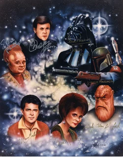 Science Fiction Characters autograph
