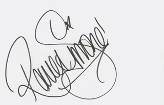 Raven-Symone autograph