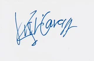 Kristin Cavalleri autograph