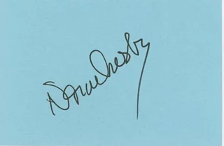 Norm Crosby autograph