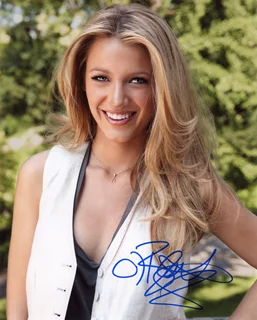 Blake Lively autograph