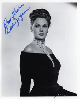 Adele Jergens autograph