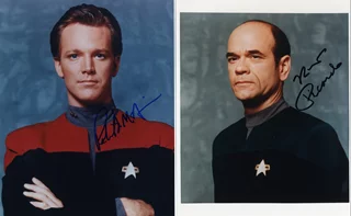 Star Trek Voyager autograph