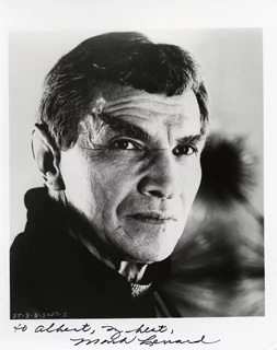 Mark Lenard autograph