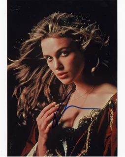 Keira Knightley autograph