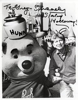 Sterling Holloway autograph
