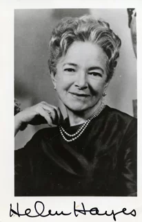 Helen Hayes autograph