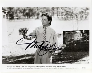 Michael J. Fox autograph