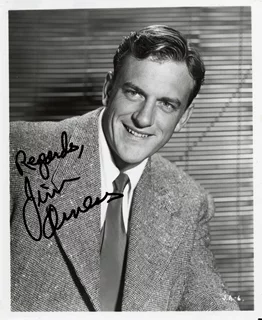 James Arness autograph
