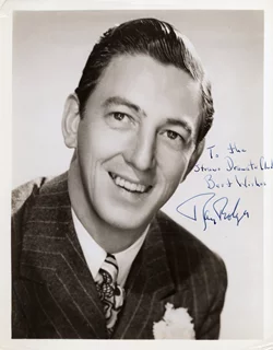 Ray Bolger autograph