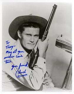 Chuck Connors autograph