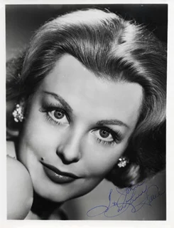 Arlene Dahl autograph